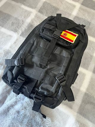 Mochila táctica militar negra