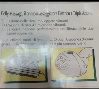 Massaggiatore Celly Massage Tripla Azione