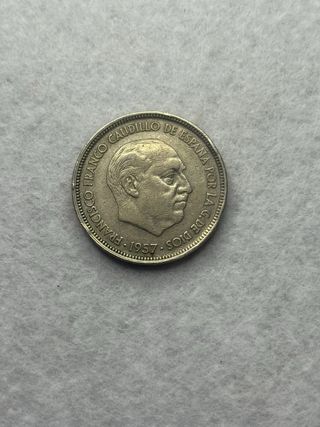 50 Pesetas Spagna Moneta