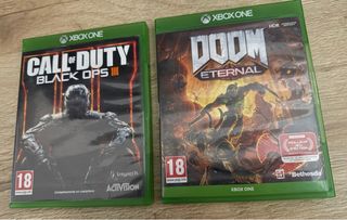 Pack 2 Juegos Xbox: Call of Duty op 3, DOOM Eterna