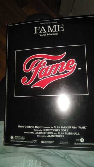 Partituras FAME El Musical Piano Vocal