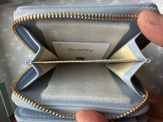 Portafoglio Thun nuovo azzurro