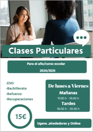 Profesor/Tutor Clases Particulares
