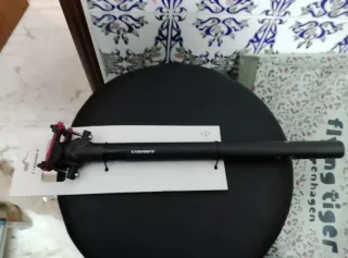 Tija carbono ON OFF recta nueva