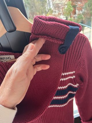 Jersey Privata Mujer Talla M Rayas