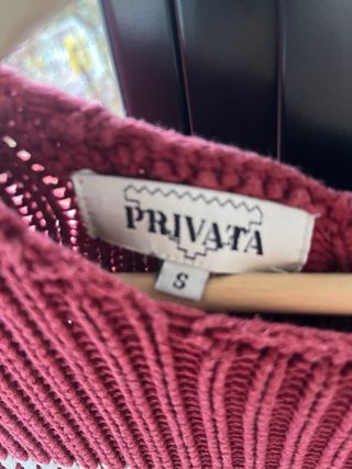 Jersey Privata Mujer Talla M Rayas