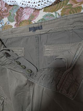 Pantaloni Franklin Marshall Verde Oliva