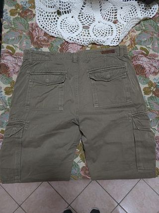 Pantaloni Franklin Marshall Verde Oliva