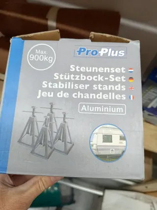 2 Soportes estabilizadores para caravana (no 4)