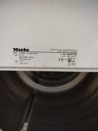 Secadora Miele