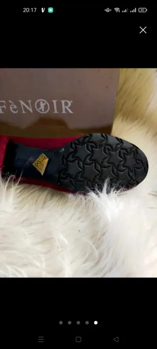 Bailarinas Cafe Noir Cuero Talla 38