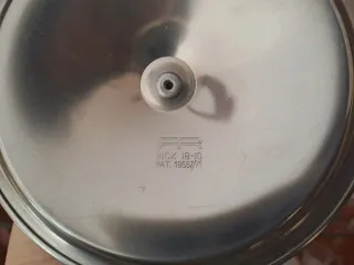 Juego 5 piezas café acero inoxidable