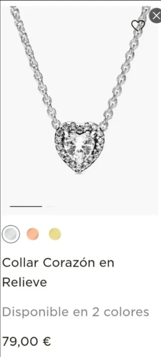 Conjunto Pandora Corazón Infinito Plata