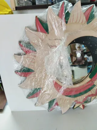 Specchio decorativo stella e luna