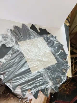 Specchio decorativo stella e luna