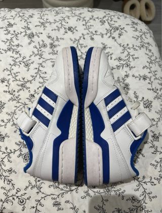 Adidas Forum Low Blancas y Azules
