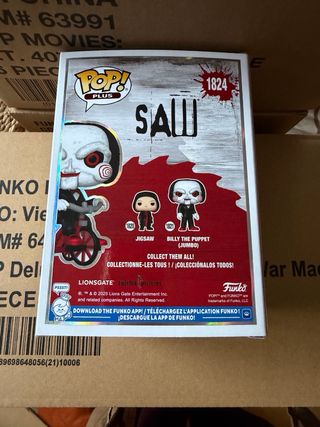 Funko Pop Billy The Puppet Saw 1824