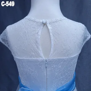 Vestido Comunión Talla 8 Flores