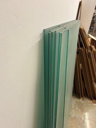 Material para 5 oficinas con 5 puertas como nuevas