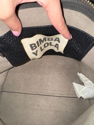 Bolso Bimba y Lola Negro Piel