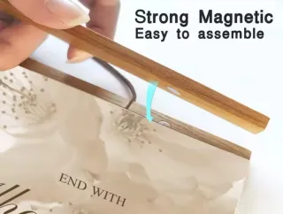 Colgador de madera para póster 50x70