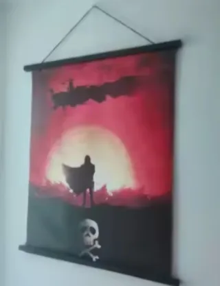 Colgador de madera para póster 50x70