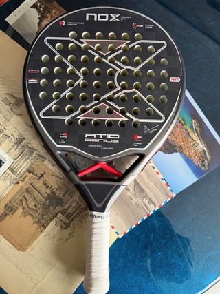 Pala Padel Nox AT10 Genius Tapia con caja original