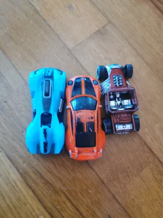 Lote 3 Coches HotWheels