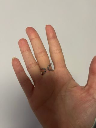 Anillo Estrella de Mar Acero