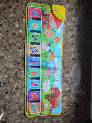 Alfombra Piano Musical Infantil Animales