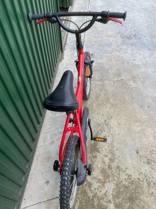 Bicicleta Infantil Btwin Roja