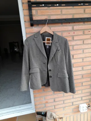 Chaqueta clásica cuadros M/38/10