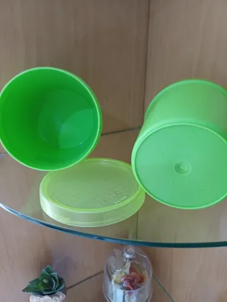Contenitori alimenti Tatay verdi 2 pezzi