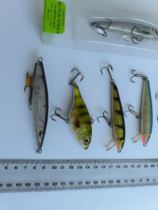 Señuelos de pesca spinning y casting