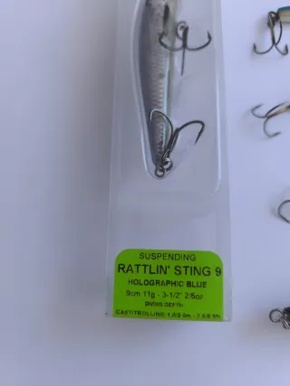 Señuelos de pesca spinning y casting