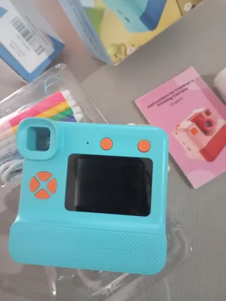 Cámara de fotos instantánea para niños