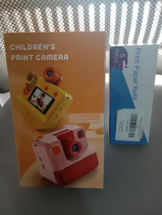 Cámara de fotos instantánea para niños