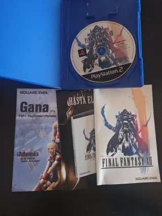 Final Fantasy X-2 y XII PS2