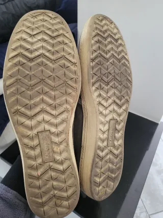 Scarpe uomo camoscio Frau grigie n.45 Made Italy