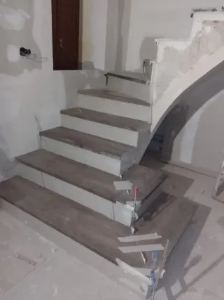 Alicatado de peldaños