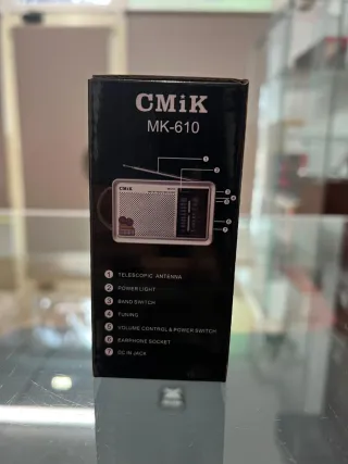 Radio CMiK AM/FM MK-610 Plata
