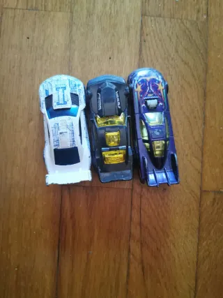 Lote 3 Coches Hot Wheels