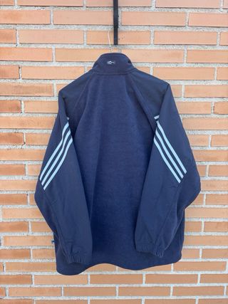 Chaqueta polar Adidas vintage azul marino