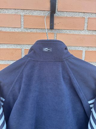 Chaqueta polar Adidas vintage azul marino
