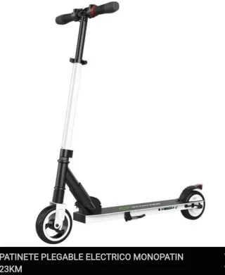 Patinete Eléctrico Plegable Juvenil