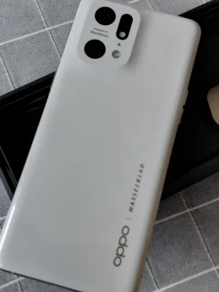 Oppo Find X5 Pro blanco, accessories y AirVooc