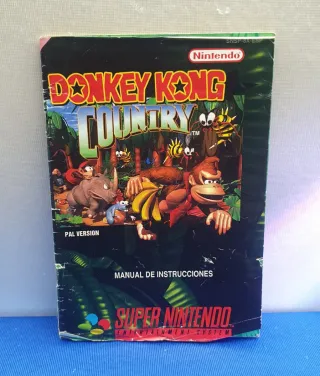 JUEGO SNES DONKEY KONG COUNTRY PAL ESP DESCRIPCION