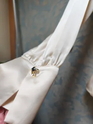 Camisa Fiesta Beige Talla M