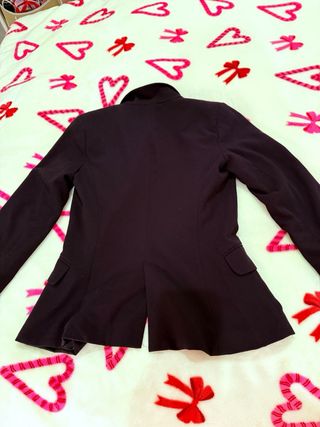 Blazer negro Bershka