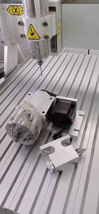 Fresadora CNC 3 y 4 Ejes